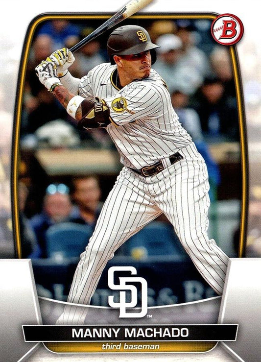 2023 Bowman Manny Machado #45 San Diego Padres