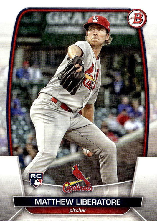 2023 Bowman Matthew Liberatore RC #48 St. Louis Cardinals