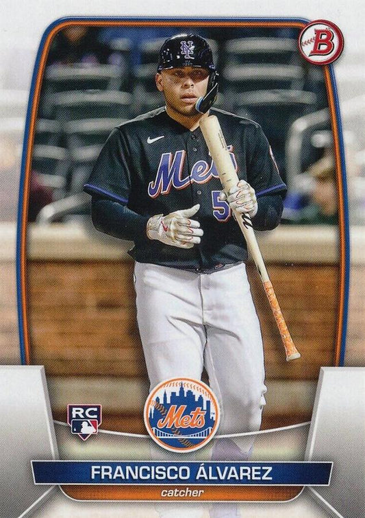 2023 Bowman Francisco Alvarez RC #49 New York Mets