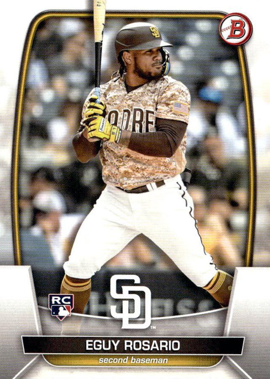 2023 Bowman Eguy Rosario RC #63 San Diego Padres