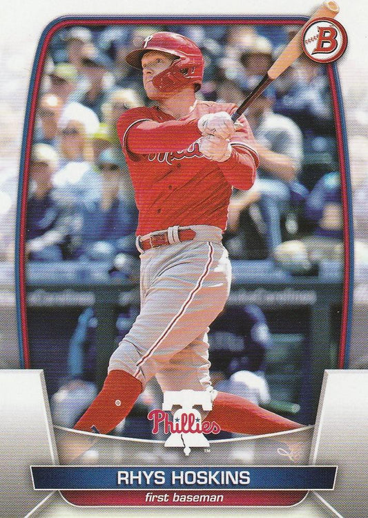 2023 Bowman Rhys Hoskins #66 Philadelphia Phillies