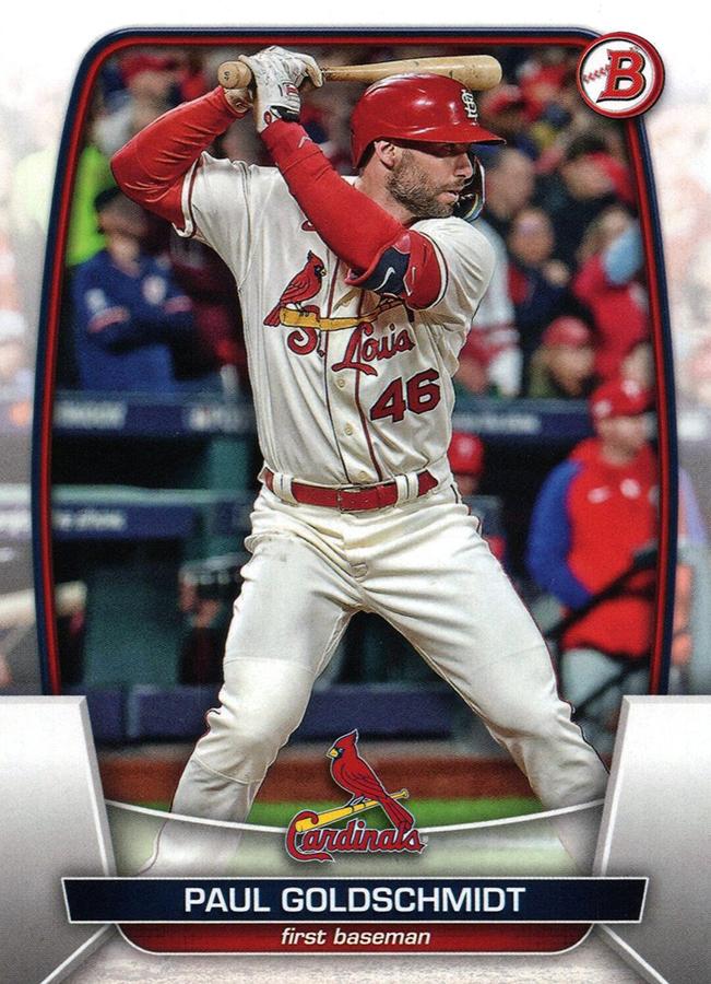2023 Bowman Paul Goldschmidt #71 St. Louis Cardinals