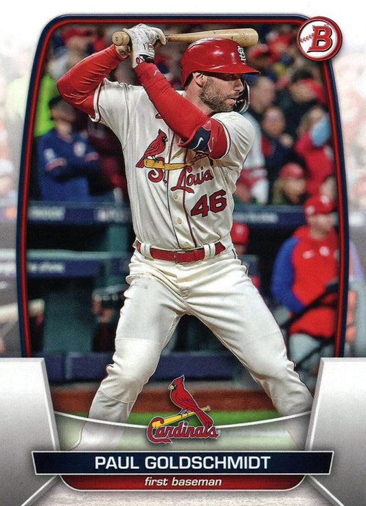 2023 Bowman Paul Goldschmidt #71 St. Louis Cardinals