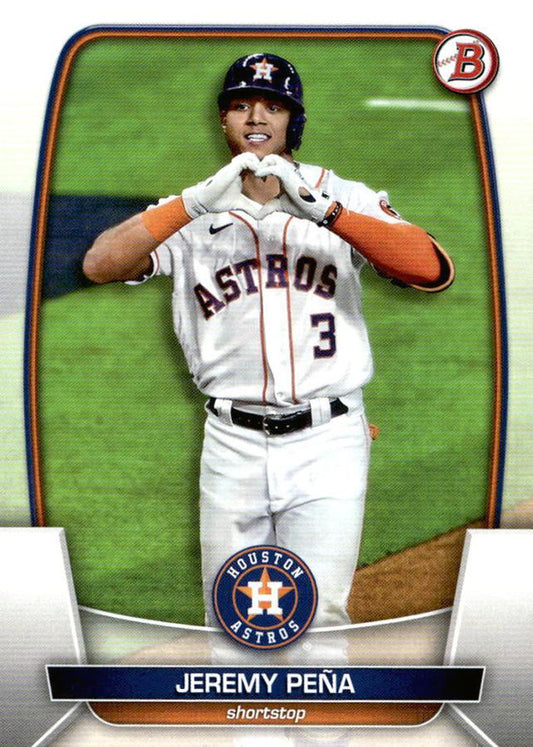 2023 Bowman Jeremy Pena #77 Houston Astros