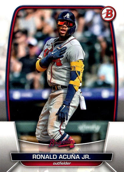 2023 Bowman Ronald Acuna Jr. #92 Atlanta Braves