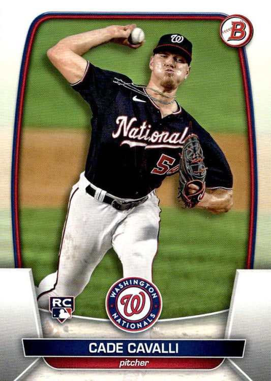 2023 Bowman Cade Cavalli RC #94 Washington Nationals