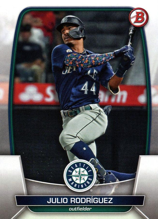 2023 Bowman Julio Rodri­guez #96 Seattle Mariners
