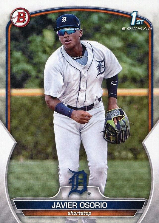 2023 Bowman Prospects  Javier Osorio BP-4 Detroit Tigers