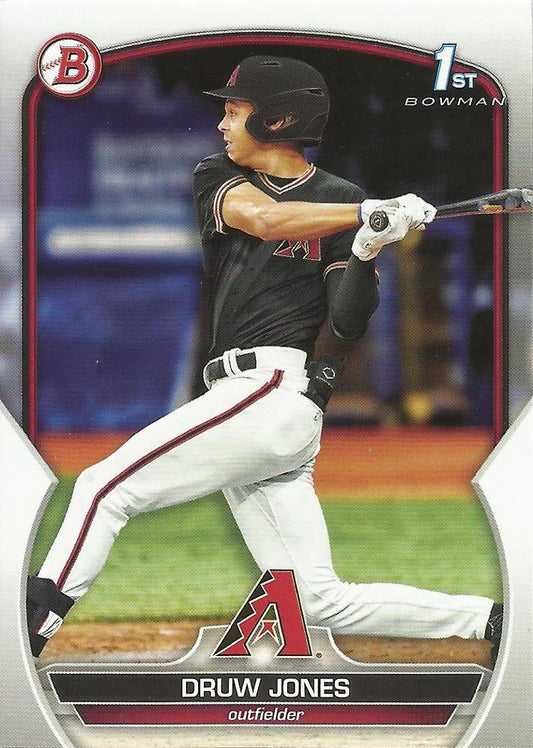2023 Bowman Prospects 1st Bowman Druw Jones FBC BP-25 Arizona Diamondbacks