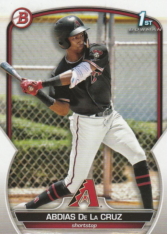 2023 Bowman Prospects 1st Bowman Abdias De La Cruz FBC BP-34 Arizona Diamondbacks