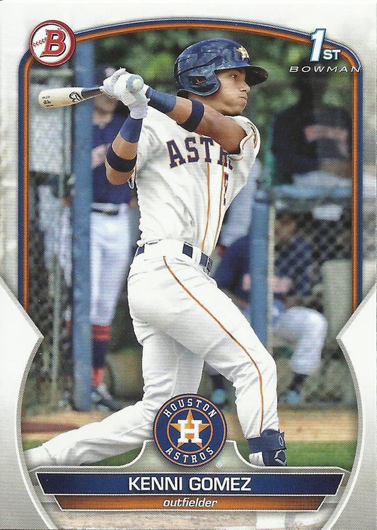 2023 Bowman Prospects 1st Bowman Kenni Gomez FBC BP-40 Houston Astros
