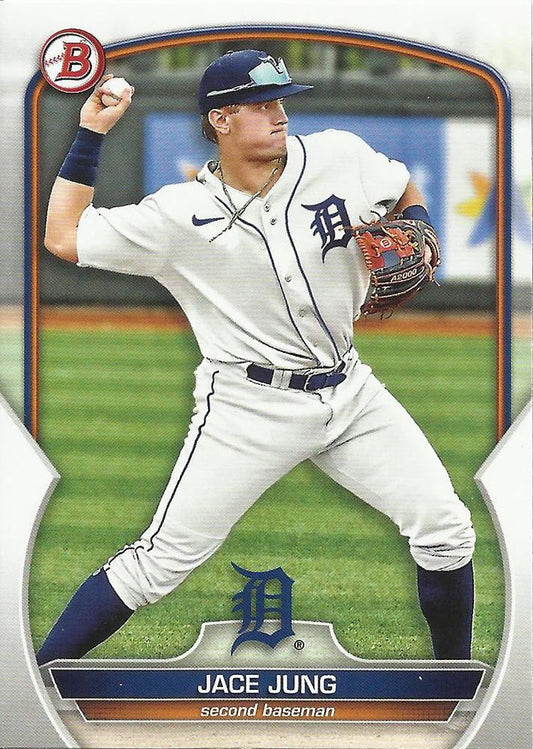 2023 Bowman Prospects Jace Jung BP-53 Detroit Tigers