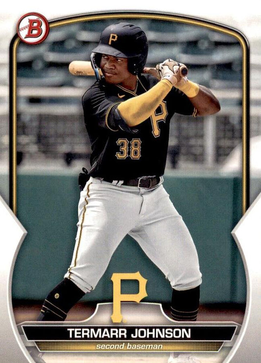 2023 Bowman Prospects Termarr Johnson BP-88 Pittsburgh Pirates