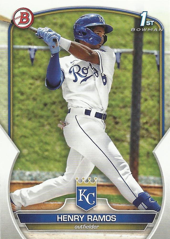 2023 Bowman Prospects 1st Bowman Henry Ramos FBC BP-96 Kansas City Royals