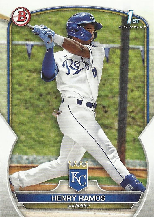 2023 Bowman Prospects 1st Bowman Henry Ramos FBC BP-96 Kansas City Royals