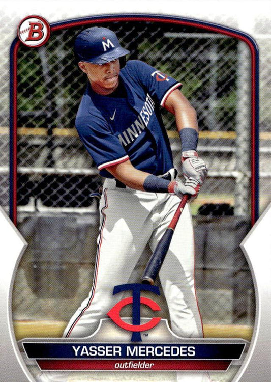 2023 Bowman Prospects Yasser Mercedes BP-99 Minnesota Twins