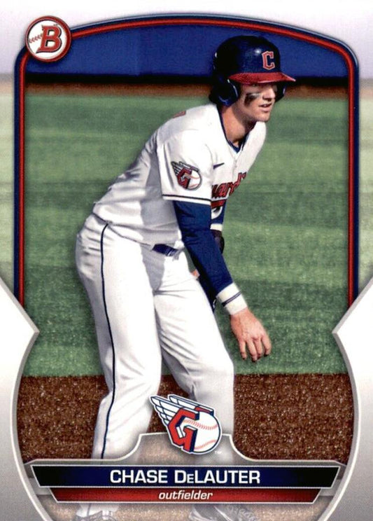 2023 Bowman Prospects Chase DeLauter BP-103 Cleveland Guardians