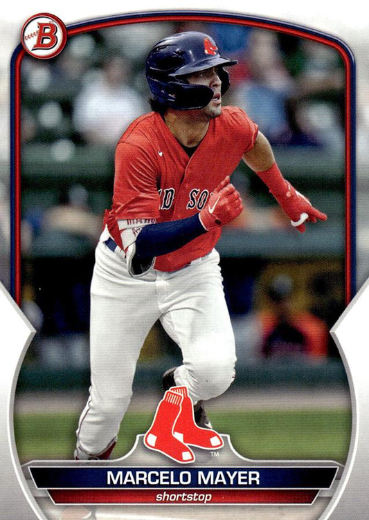2023 Bowman Prospects Marcelo Mayer BP-107 Boston Red Sox
