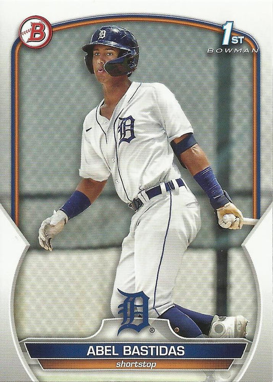2023 Bowman Prospects 1st Bowman Abel Bastidas FBC BP-113 Detroit Tigers