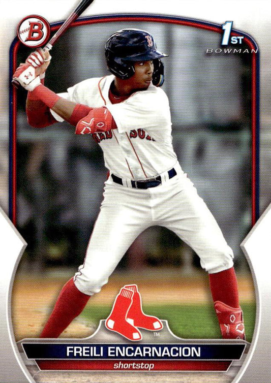 2023 Bowman Prospects 1st Bowman Freili Encarnacion FBC BP-117 Boston Red Sox