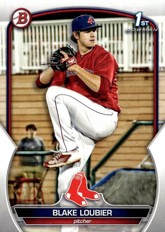 2023 Bowman Prospects 1st Bowman Blake Loubier FBC BP-122 Boston Red Sox