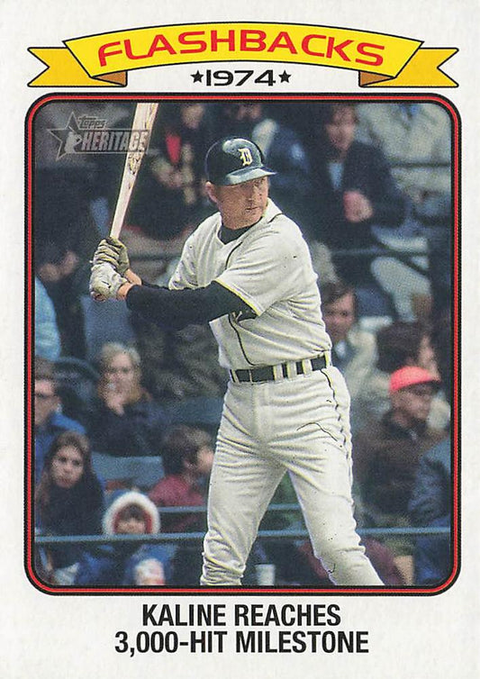 2023 Topps Heritage Baseball Flashbacks Al Kaline  BF-10 Detroit Tigers