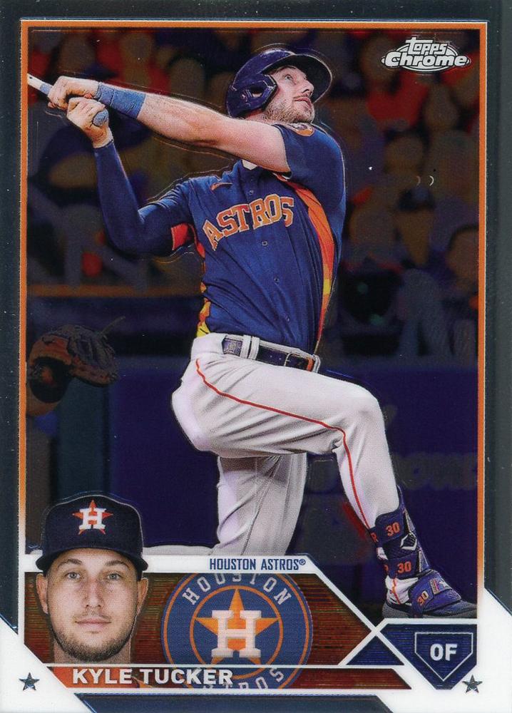 2023 Topps Chrome Kyle Tucker #6 Houston Astros