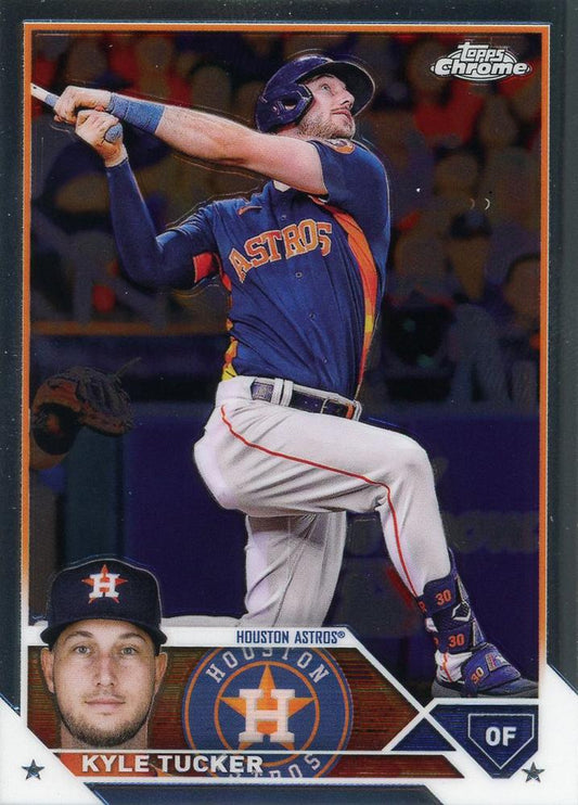 2023 Topps Chrome Kyle Tucker #6 Houston Astros