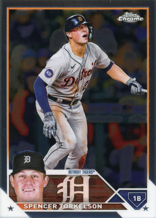 2023 Topps Chrome Spencer Torkelson #7 Detroit Tigers