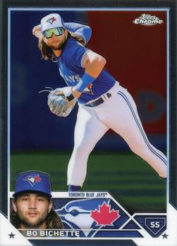 2023 Topps Chrome Bo Bichette #11 Toronto Blue Jays