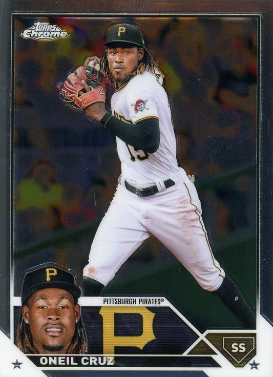 2023 Topps Chrome Oneil Cruz #15 Pittsburgh Pirates