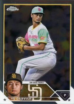 2023 Topps Chrome Yu Darvish #26 San Diego Padres