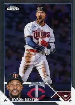 2023 Topps Chrome Byron Buxton #28 Minnesota Twins