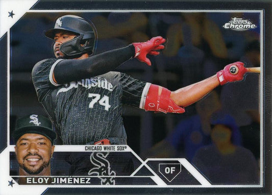 2023 Topps Chrome Eloy Jimenez #34 Chicago White Sox