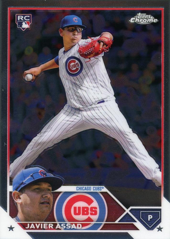 2023 Topps Chrome Javier Assad RC #76 Chicago Cubs