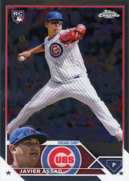 2023 Topps Chrome Javier Assad RC #76 Chicago Cubs