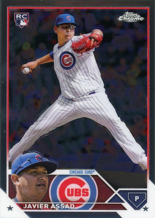 2023 Topps Chrome Javier Assad RC #76 Chicago Cubs