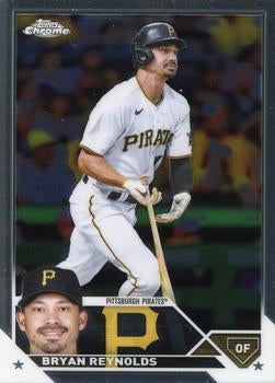 2023 Topps Chrome Bryan Reynolds #91 Pittsburgh Pirates