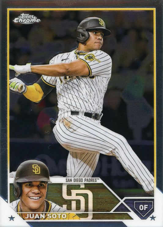 2023 Topps Chrome Juan Soto #100 San Diego Padres