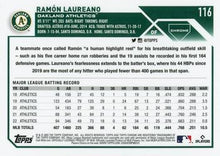Load image into Gallery viewer, 2023 Topps Chrome Ramon Laureano #116 Oakland Athletics
