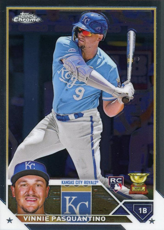 2023 Topps Chrome Vinnie Pasquantino RC #119 Kansas City Royals