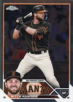 2023 Topps Chrome Mitch Haniger #122 San Francisco Giants