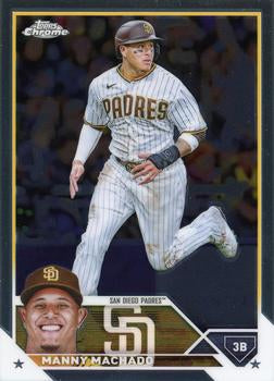2023 Topps Chrome Manny Machado #124 San Diego Padres