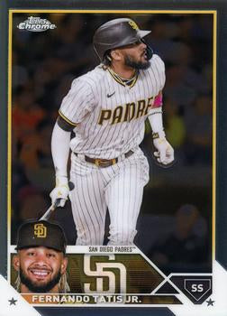 2023 Topps Chrome Fernando Tatis Jr. #129 San Diego Padres
