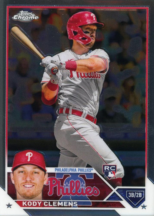 2023 Topps Chrome Kody Clemens #135 Philadelphia Phillies