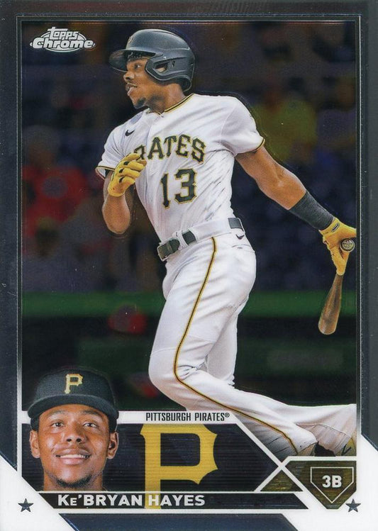 2023 Topps Chrome Ke'Bryan Hayes #137 Pittsburgh Pirates