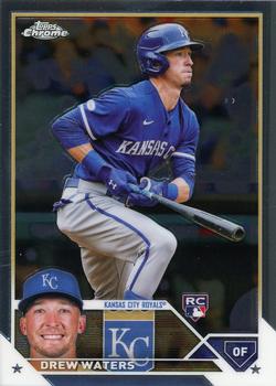 2023 Topps Chrome Drew Waters RC #147 Kansas City Royals