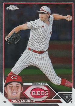 2023 Topps Chrome Nick Lodolo #154 Cincinnati Reds