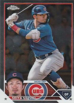 2023 Topps Chrome Seiya Suzuki #168 Chicago Cubs
