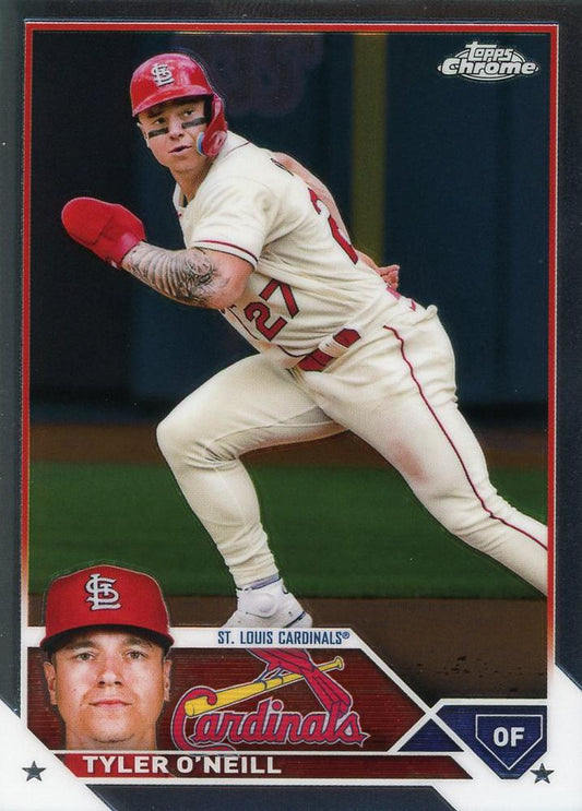 2023 Topps Chrome Tyler O'Neill #171 St. Louis Cardinals